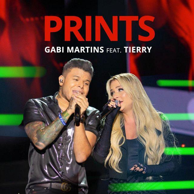 Single/EP cover of "Prints " by Gabi Martins