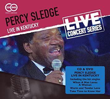 Portada de Álbum "Live In Kentucky", de Percy Sledge