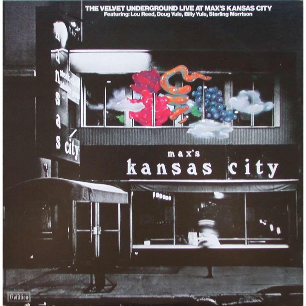 Portada de Álbum "Live At Max's Kansas City", de The Velvet Underground