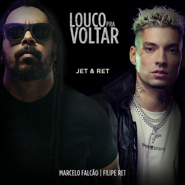 Capa do álbum "Louco Pra Voltar (2020)", de Filipe Ret
