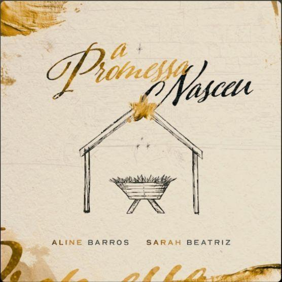 Capa do Single/EP "A Promessa Nasceu (part. Aline Barros)", de Sarah Beatriz
