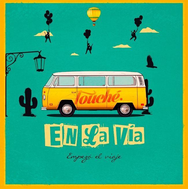 Portada de Álbum "En La Vía", de Touché Venezuela