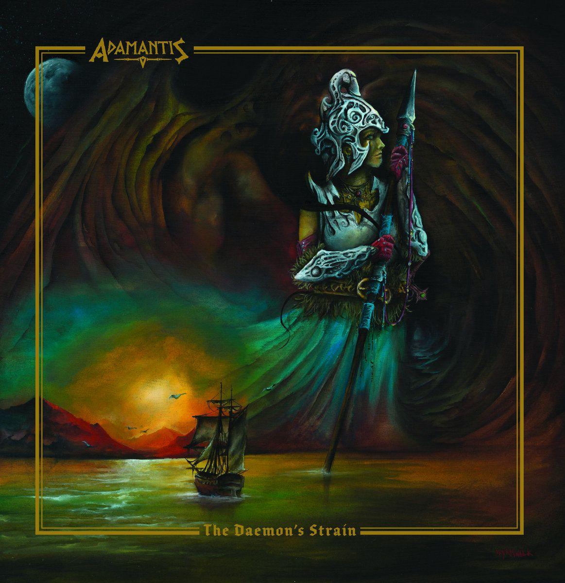 Portada de Sencillo/EP "The Daemon’s Strain", de Adamantis