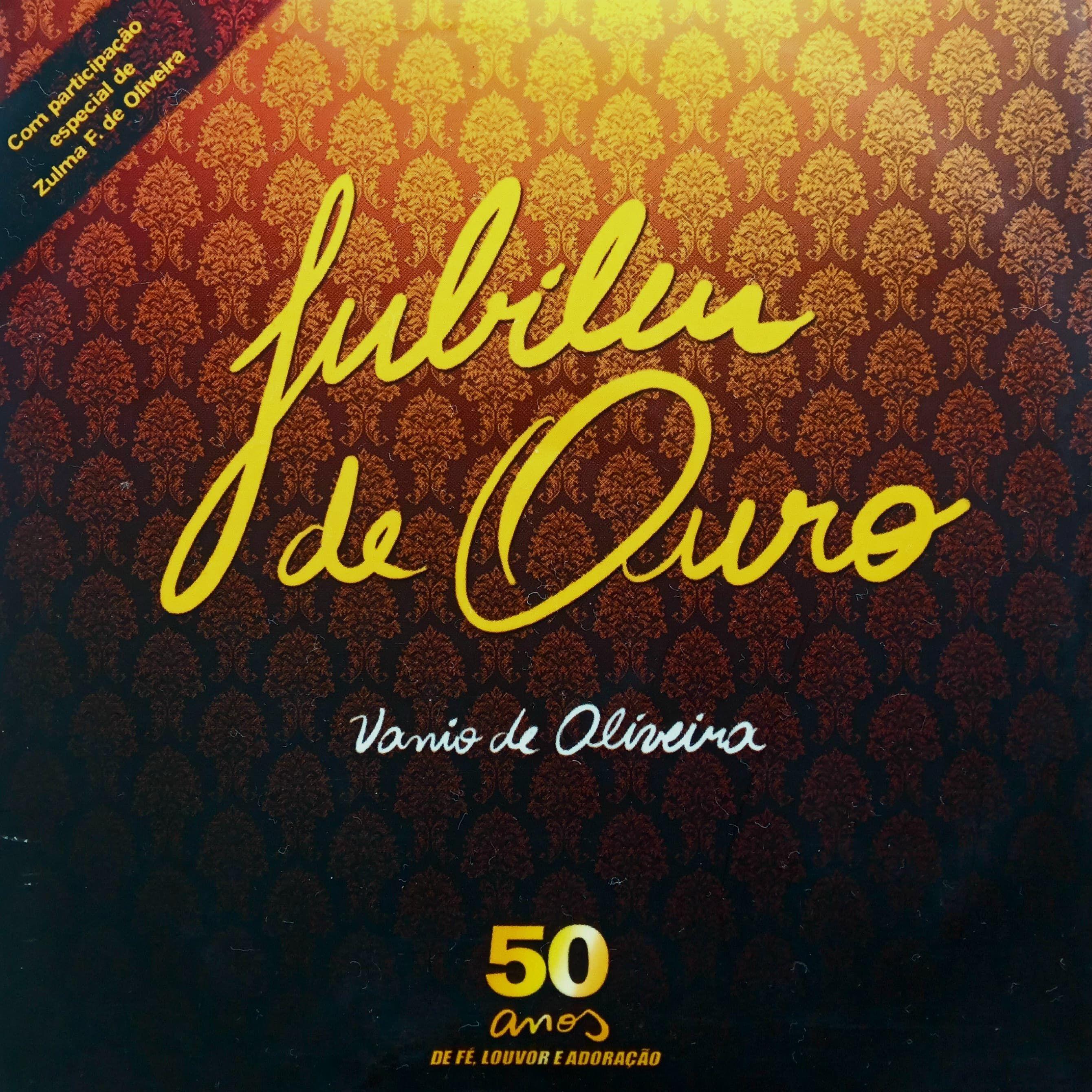 Capa do Álbum "Jubileu De Ouro", de Vânio de Oliveira