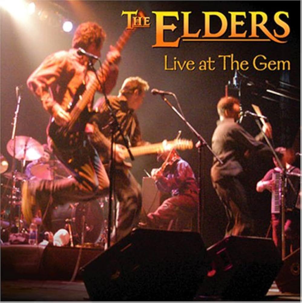Capa do Álbum "Live At The Gem", de The Elders