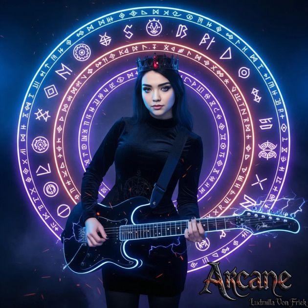 Portada de Álbum "Arcane", de ludmilla von friek