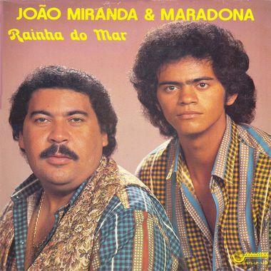 Portada de Álbum "Rainha Do Mar", de João Miranda e Maradona