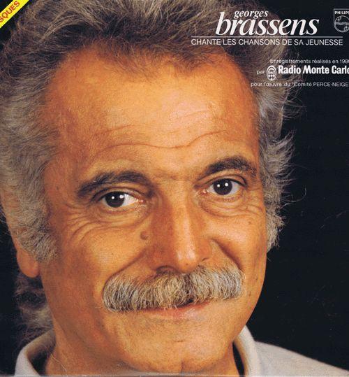Portada de Álbum "Chante Les Chansons de Sa Jeunesse", de Georges Brassens