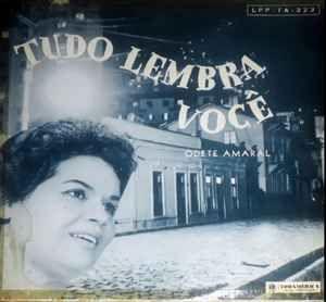 Capa do Álbum "Tudo Lembra Você", de Odete Amaral