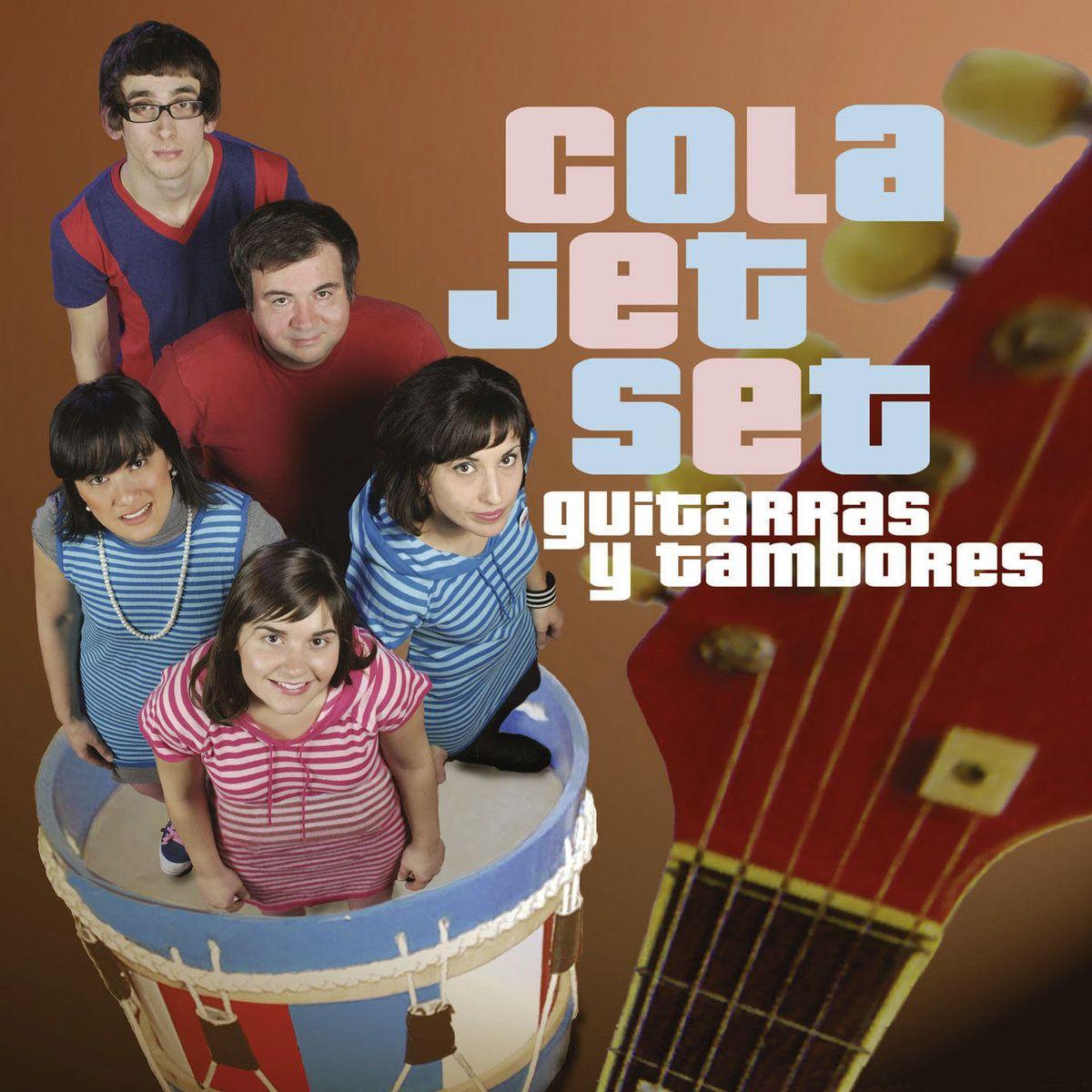 Capa do Álbum "Guitarras Y Tambores", de Cola Jet Set