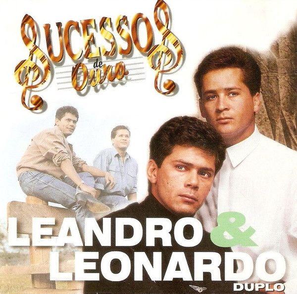 Album cover of "Sucessos de Ouro" by Leandro & Leonardo