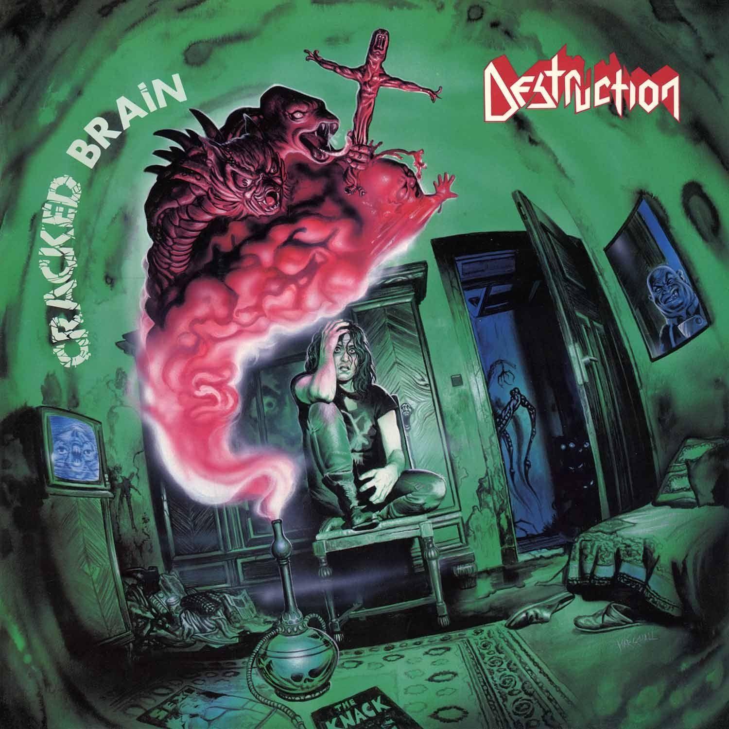 Portada de Álbum "Cracked Brain", de Destruction