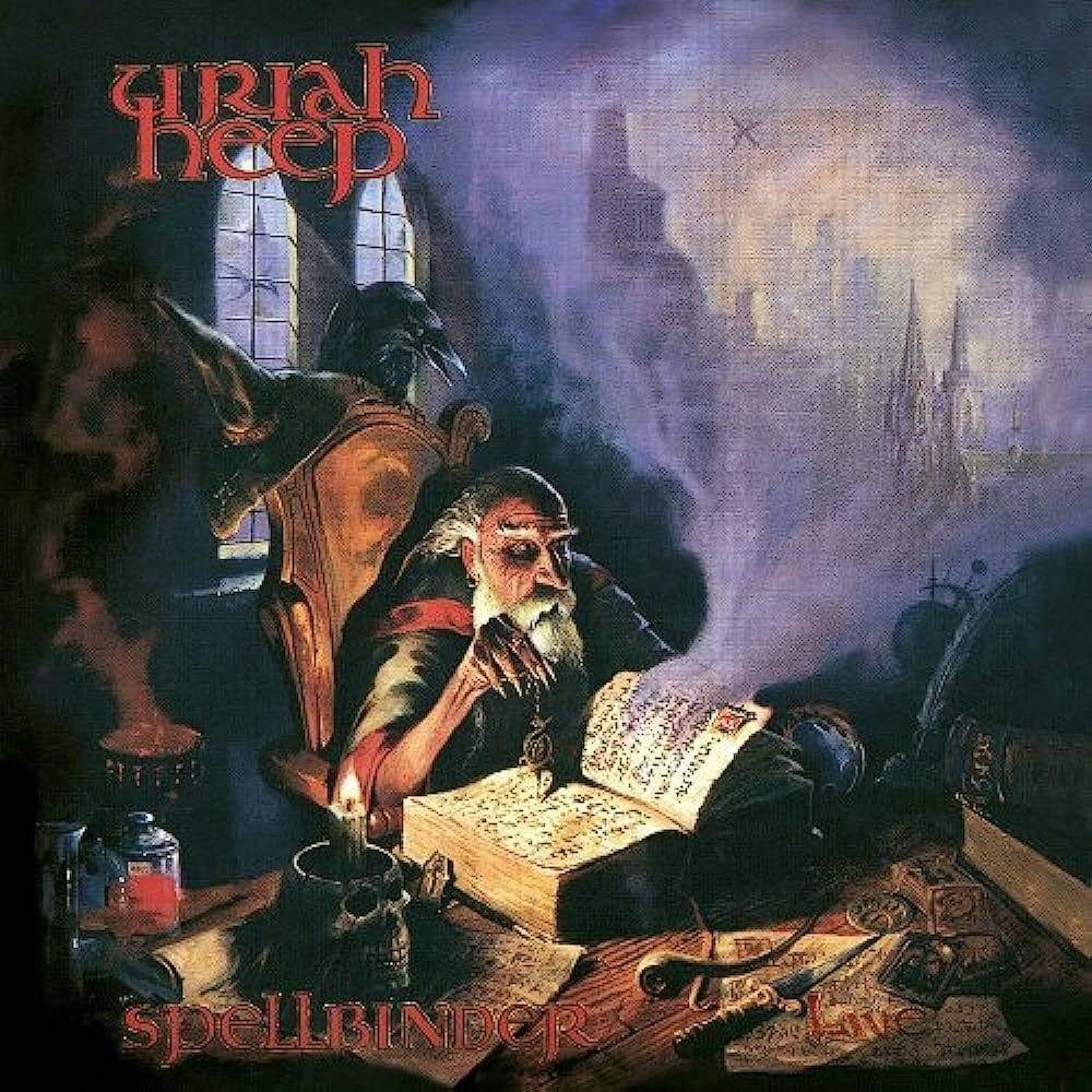 Portada del álbum "Spellbinder", de Uriah Heep