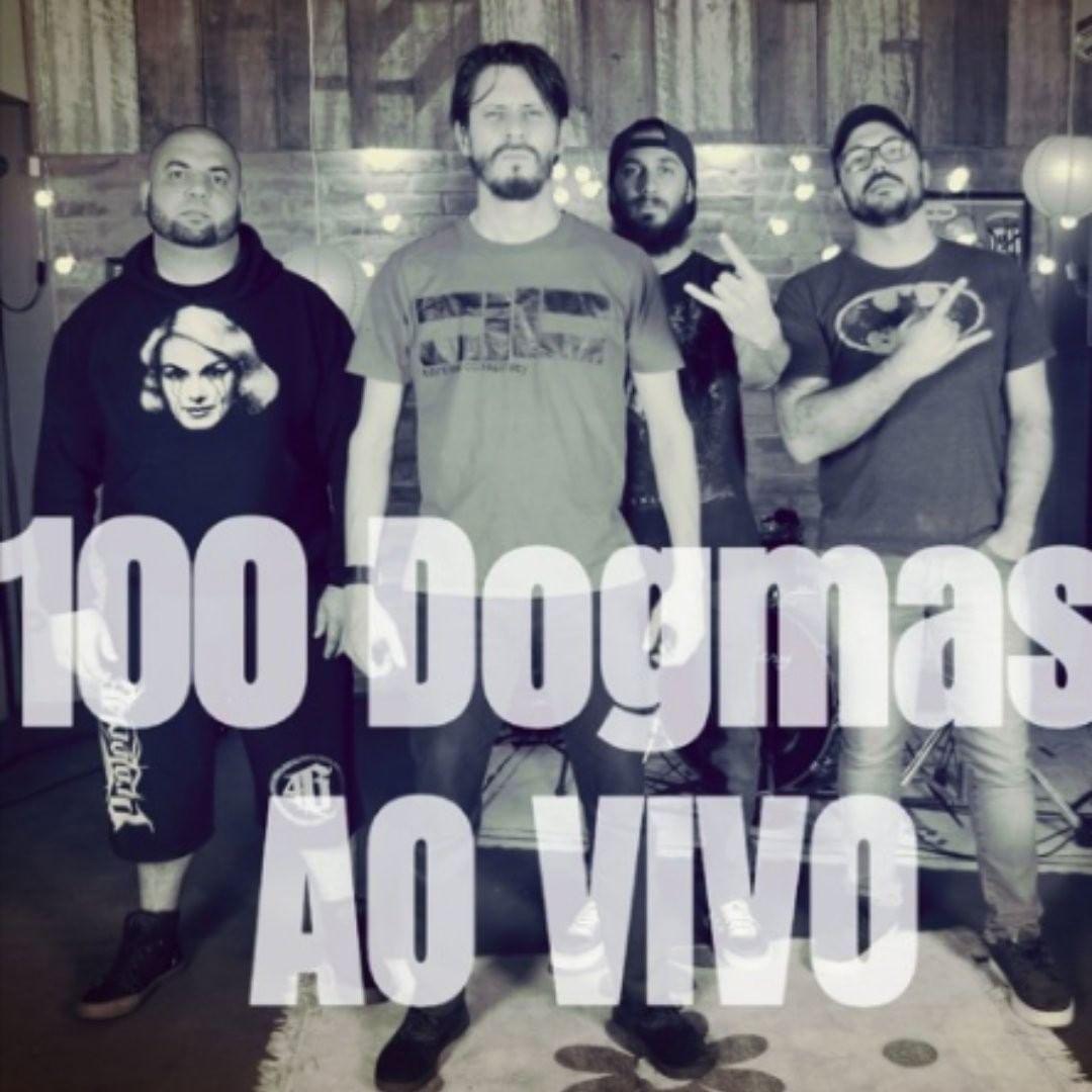 Portada de Álbum "100 Dogmas - Ao Vivo (Flambo Session)", de 100 Dogmas