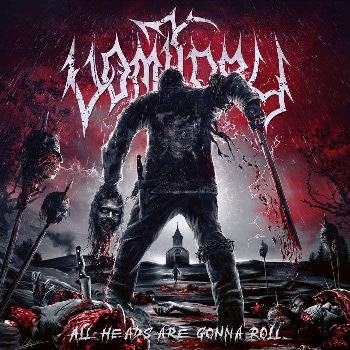 Portada de Álbum "All Heads Are Gonna Roll", de Vomitory