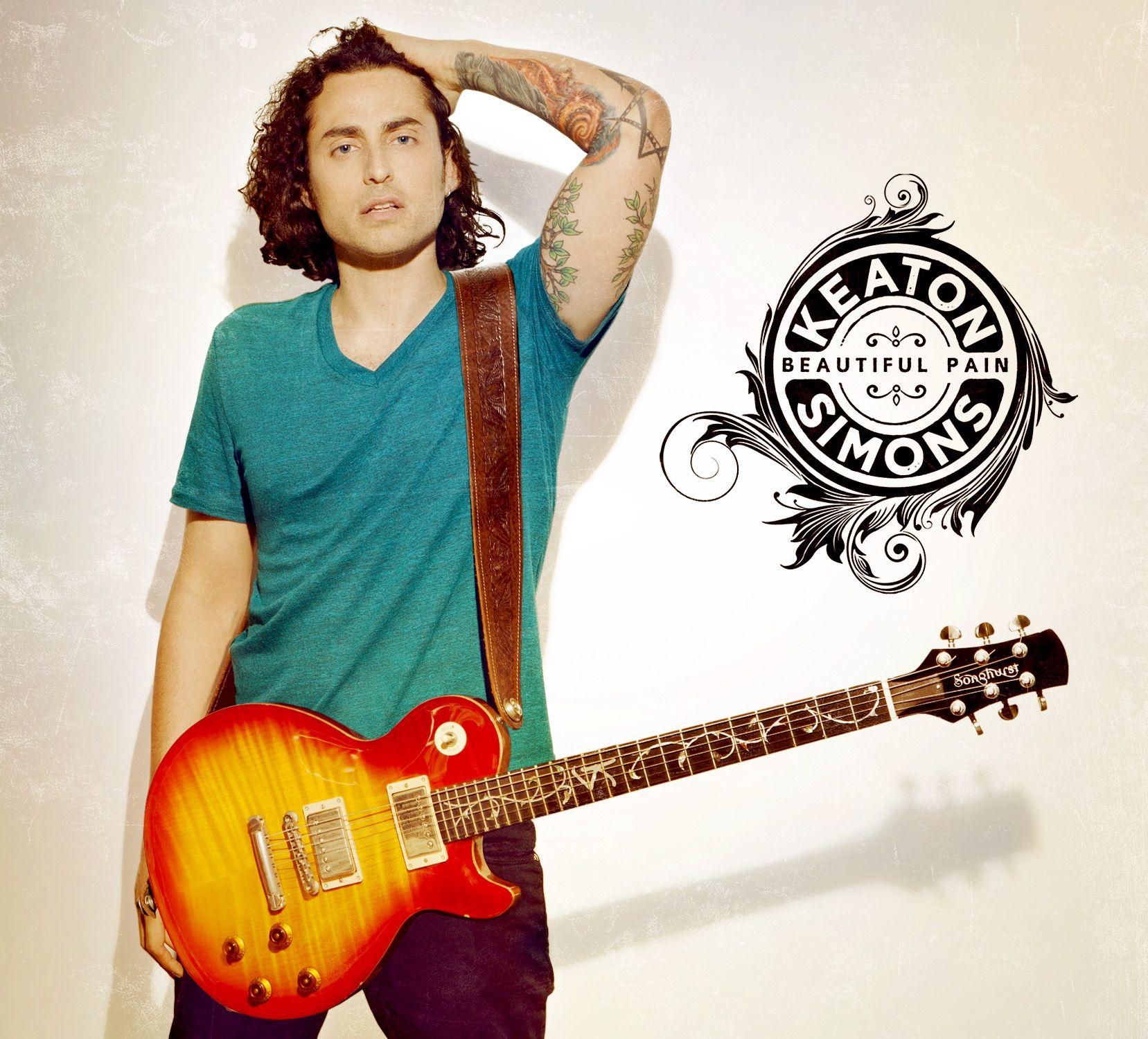 Portada de Álbum "Beautiful Pain", de Keaton Simons