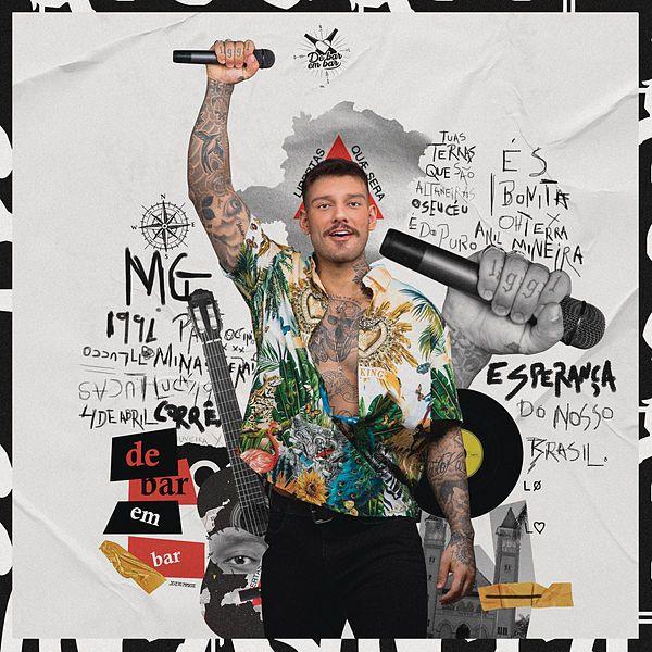 Portada de Álbum "De Bar Em Bar (Ao Vivo Em Uberlândia)", de Lucas Lucco