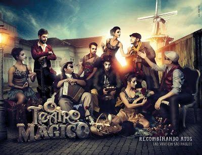 Portada de Álbum "Recombinando Atos", de O Teatro Mágico