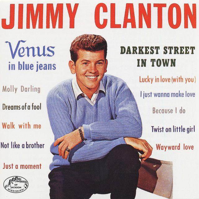 Portada de Álbum "Venus In Blue Jeans", de Jimmy Clanton
