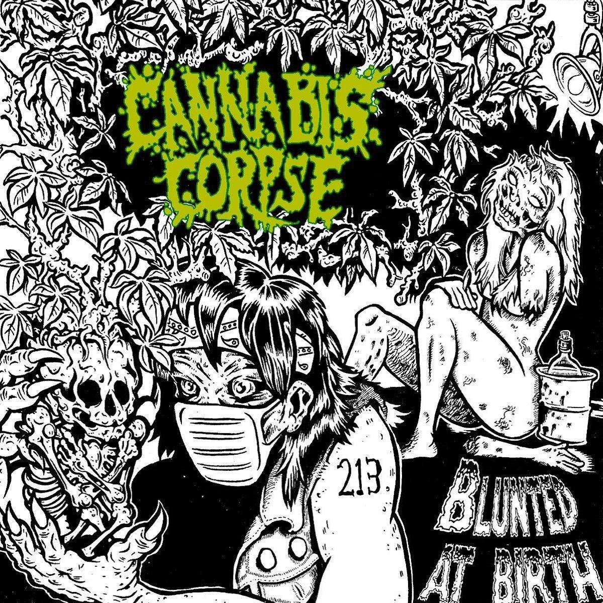Portada de Álbum "Blunted at Birth", de Cannabis Corpse