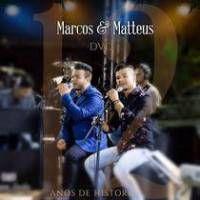 Portada de Álbum "12 Anos de História ", de Marcos e Matteus
