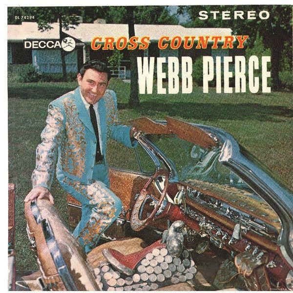 Capa do Álbum "Cross Country", de Webb Pierce