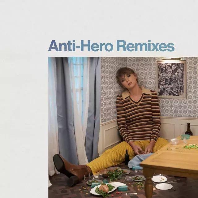 Album cover of "Anti-Hero (Remixes)" by Taylor Swift