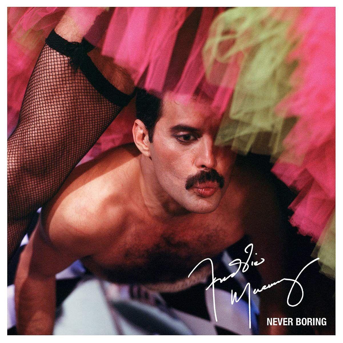 Portada de Álbum "Never Boring", de Freddie Mercury