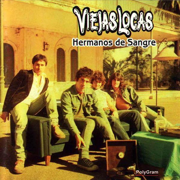 Portada de Álbum "Hermanos de Sangre", de Viejas Locas