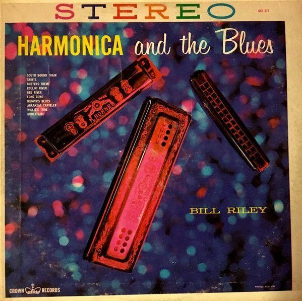 Capa do Álbum "Harmonica And The Blues", de Billy Lee Riley