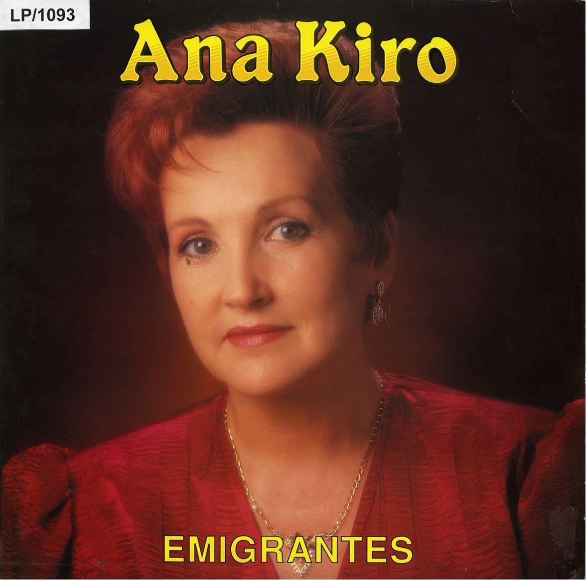 Album cover of "Emigrantes" by Ana Kiro