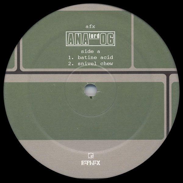 Portada de Sencillo/EP "Analord 06", de Aphex Twin