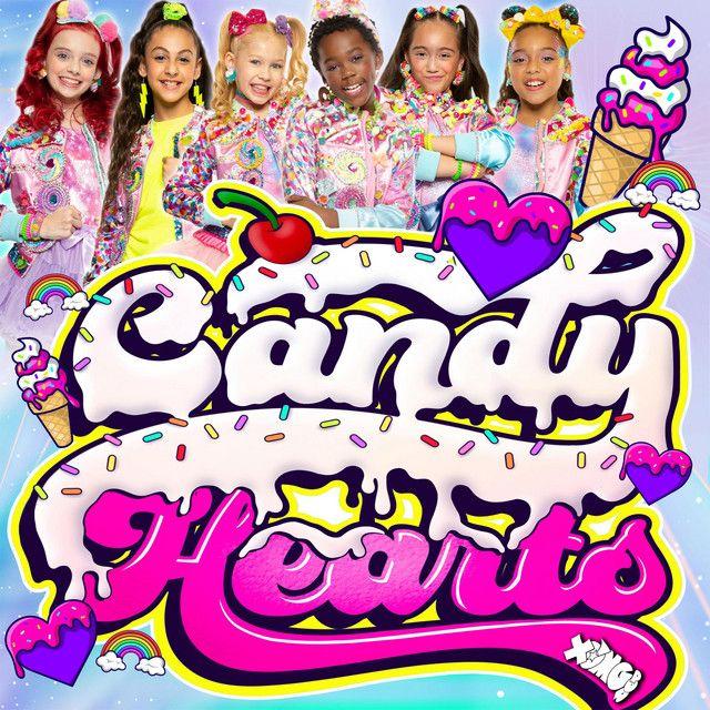 Portada de Sencillo/EP "Candy Hearts", de XOMG POP!