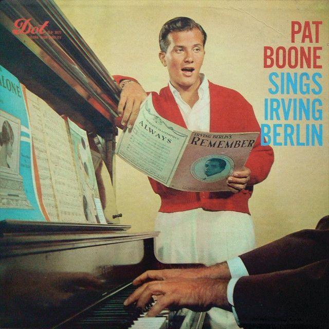 Capa do álbum "Sings Irving Berlin", de Pat Boone