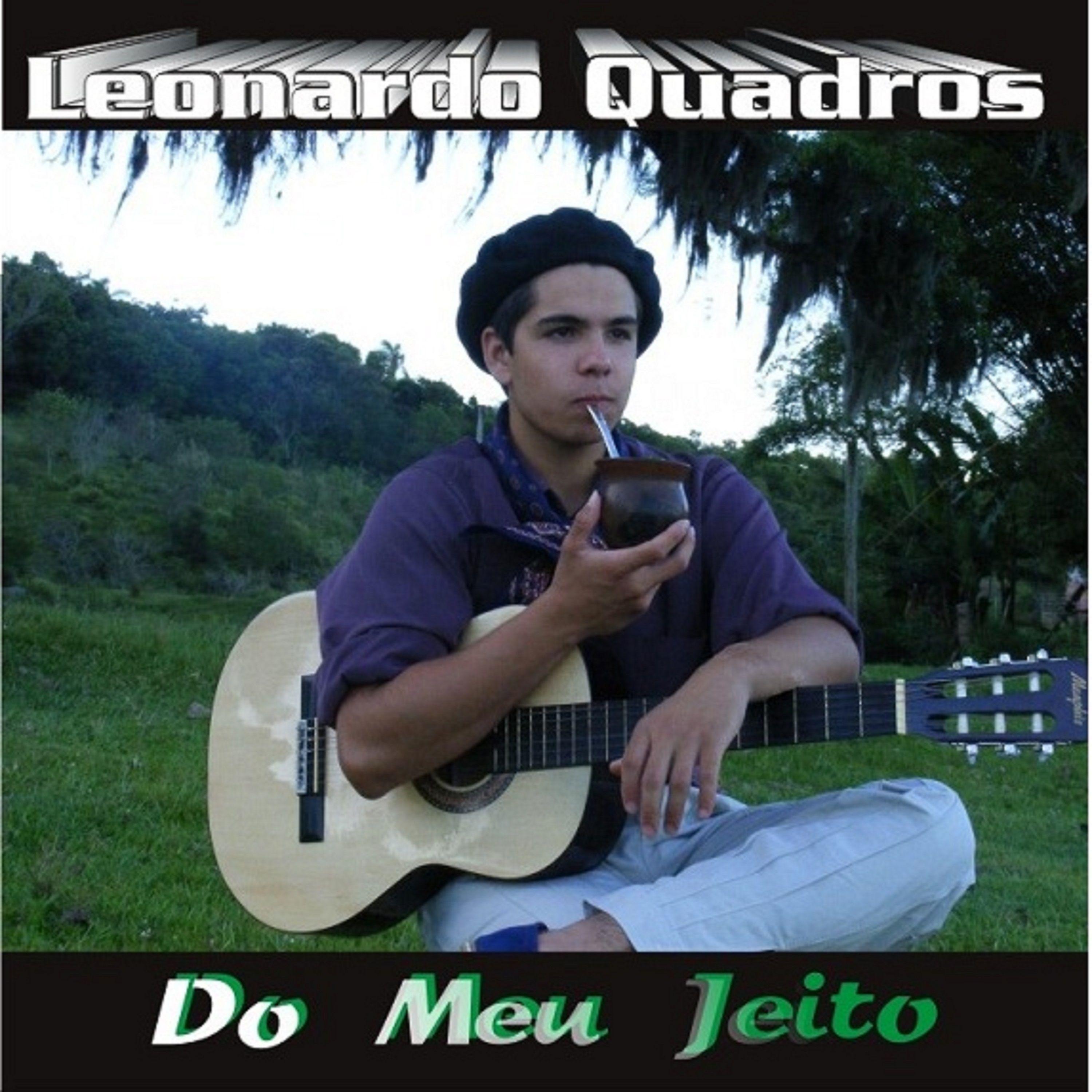 Capa do Álbum "Do Meu Jeito", de Leonardo Quadros