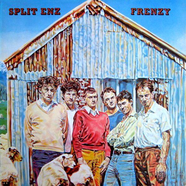Portada de Álbum "Frenzy", de Split Enz