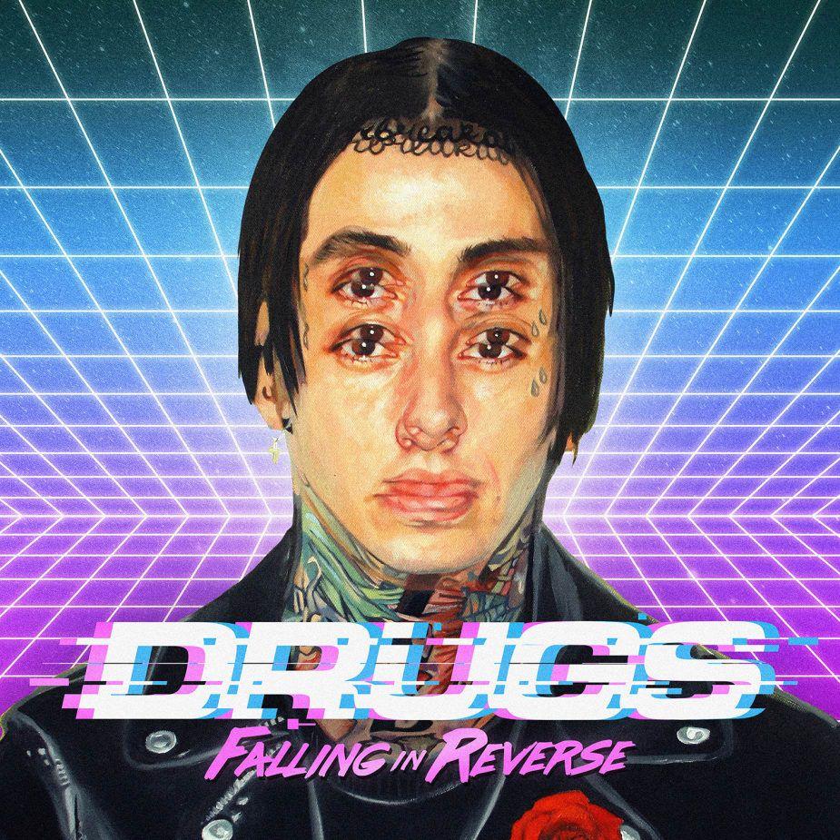 Portada de Sencillo/EP "Drugs", de Falling In Reverse