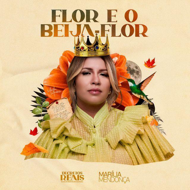 Capa do álbum "Flor E O Beija-Flor", de Marília Mendonça