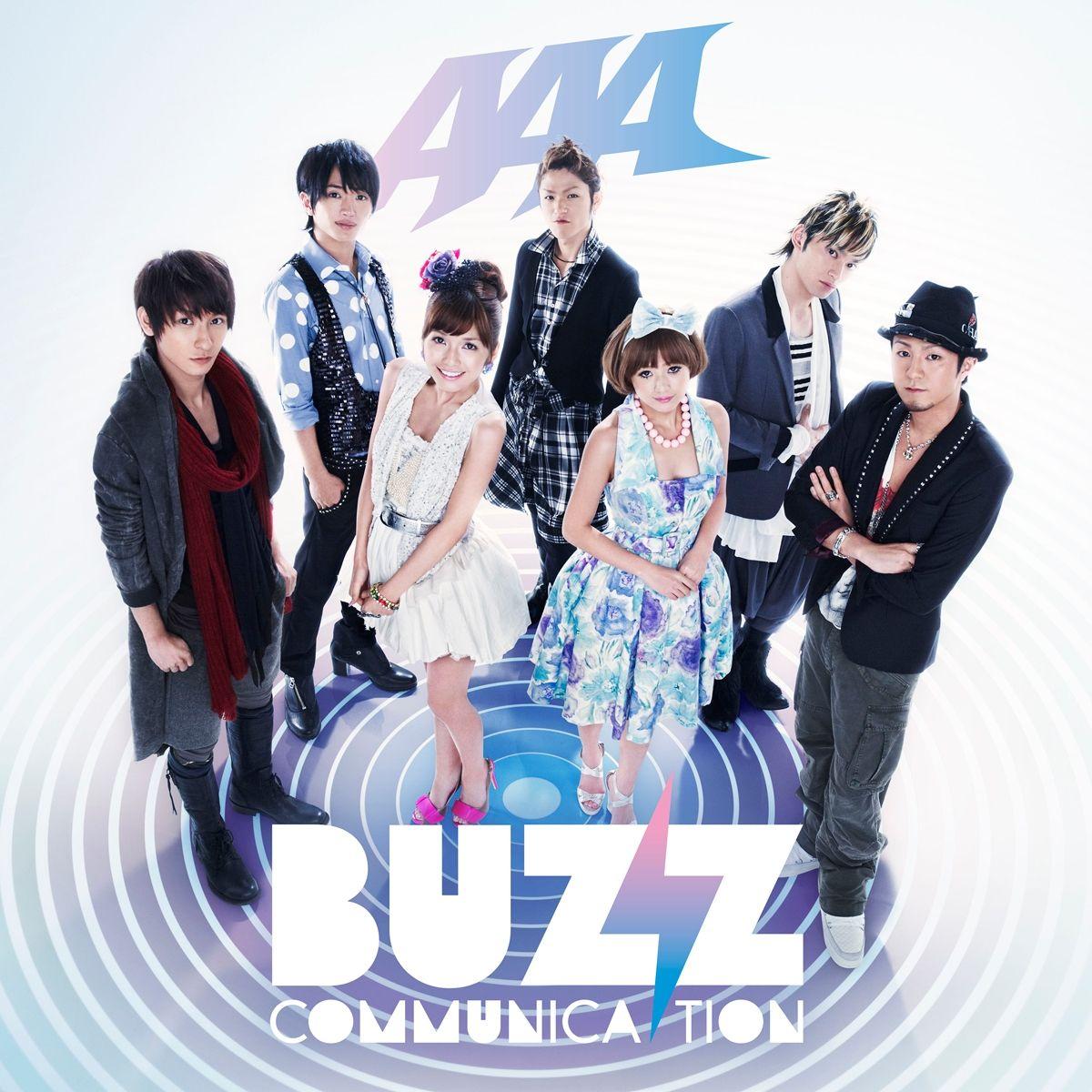 Capa do Álbum "buzz communication", de AAA
