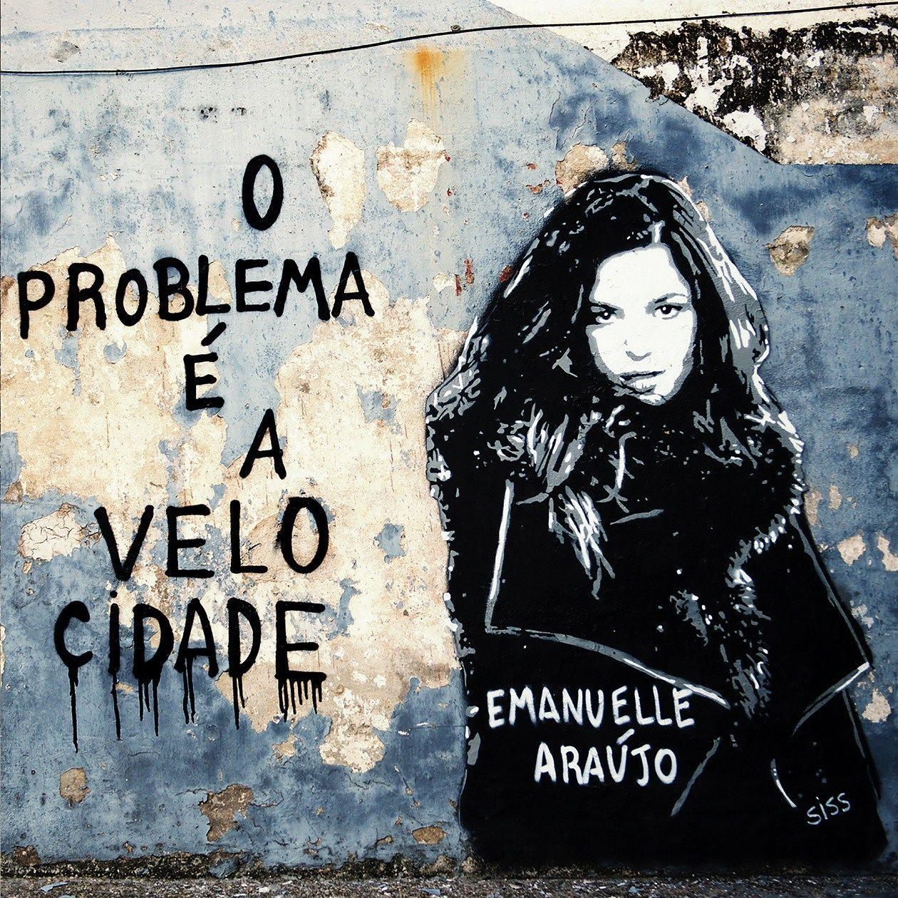 Capa do Álbum "O Problema é a Velocidade", de Emanuelle Araújo