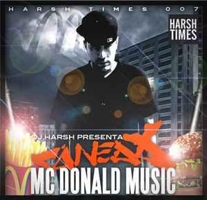 Capa do Álbum "MC Donald Music - 13 Freestyle Da Marciapiede", de Caneda