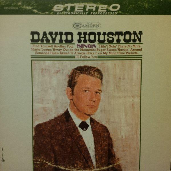 Portada de Álbum "David Houston Sings", de David Houston