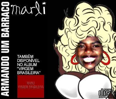 Capa do Single/EP "Armando Um Barraco", de Marli
