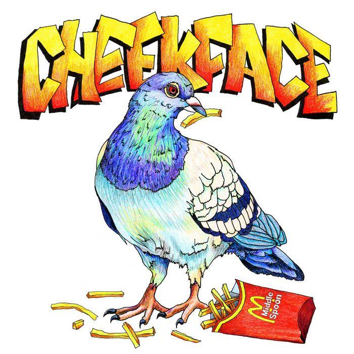 Capa do Álbum "Middle Spoon", de Cheekface