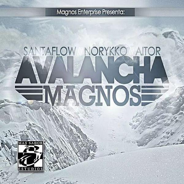 Portada de Sencillo/EP "Avalancha Magnos", de Santaflow