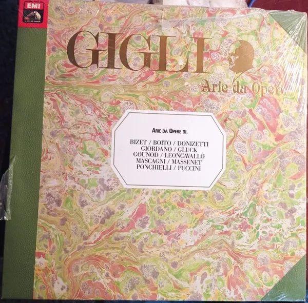 Portada de Álbum "Gigli Arie da Opere - Vol. I", de Beniamino Gigli
