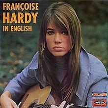 Album cover of "In English" by Françoise Hardy