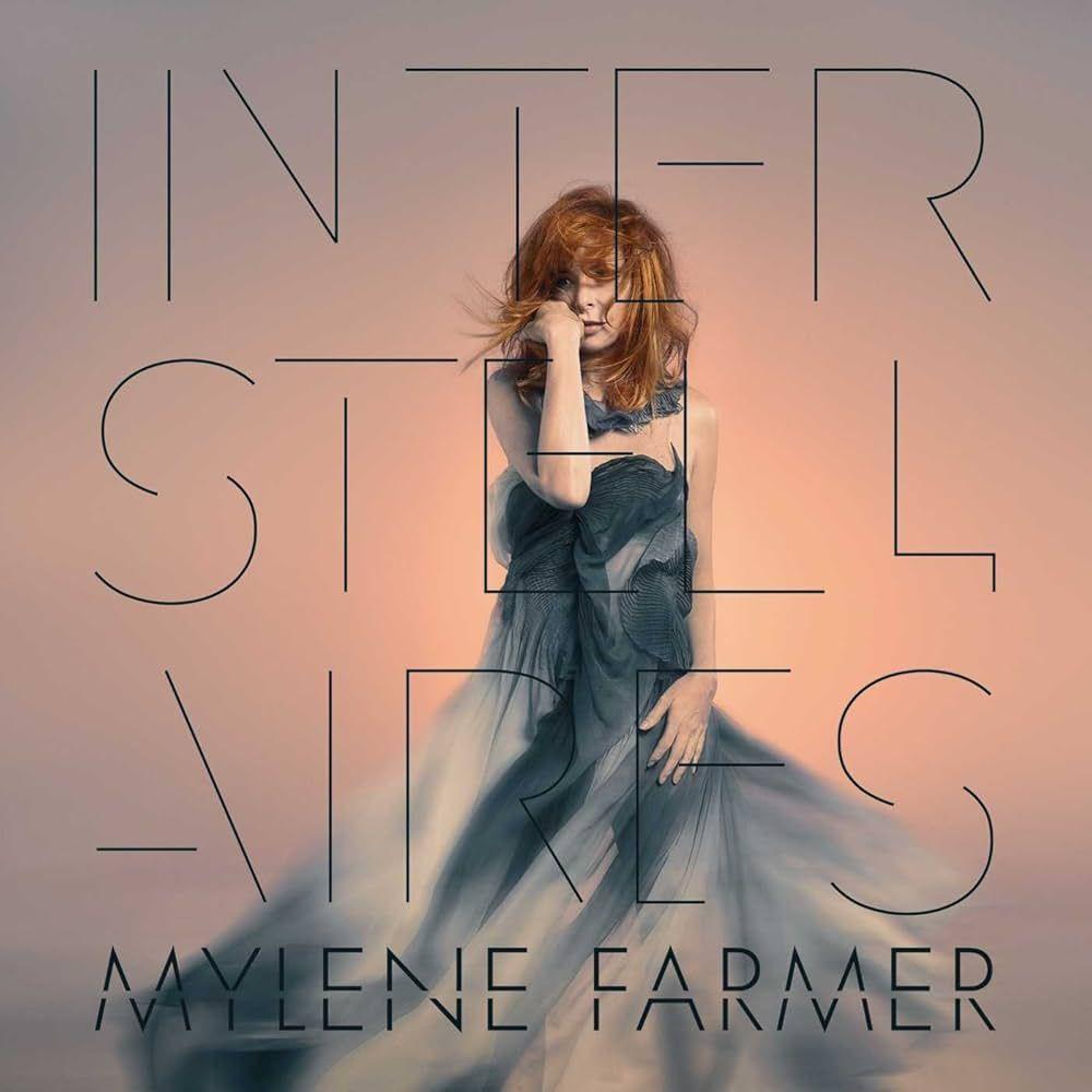 Portada del álbum "Interstellaires", de Mylène Farmer