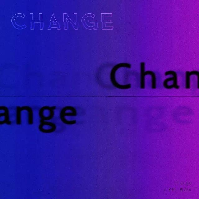 Capa do Single/EP "Change", de RM