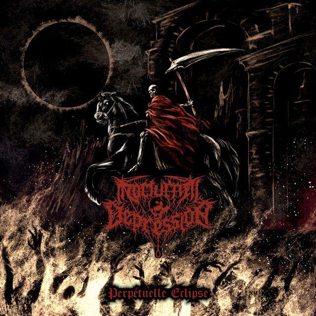 Capa do Álbum "Perpétuelle Éclipse", de Nocturnal Depression